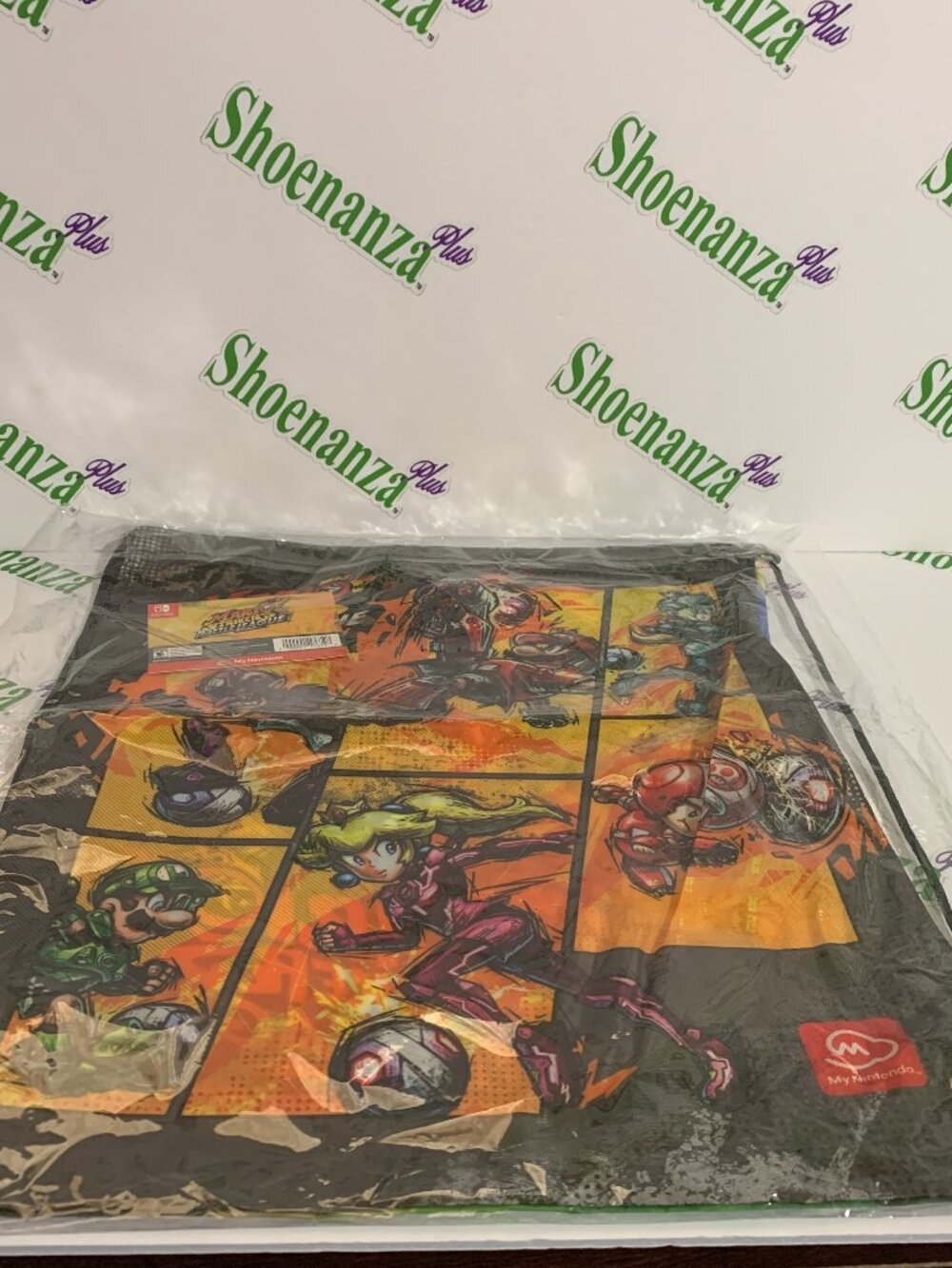 My Nintendo Rewards Mario Strikers Battle League Drawstring Bag Soccer Football